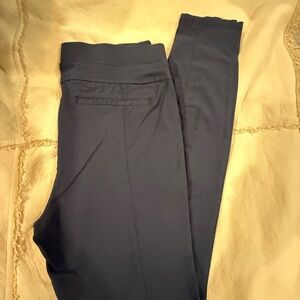 Navy Blue Slim Fit Pants